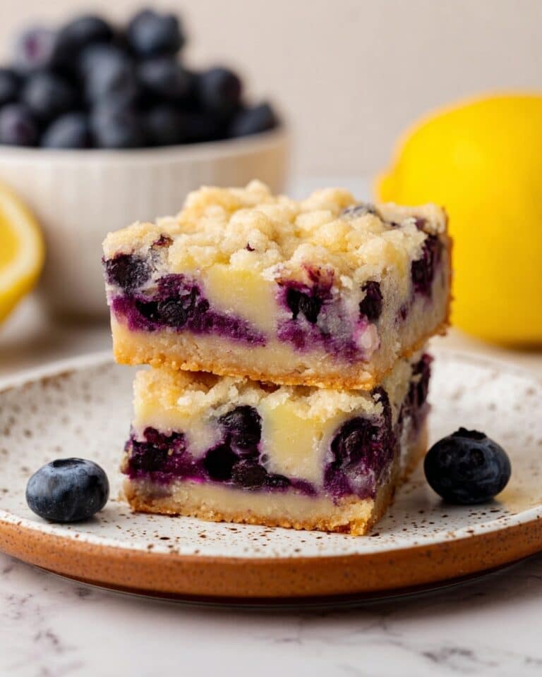 Blueberry Lemon Pie Bars Recipe