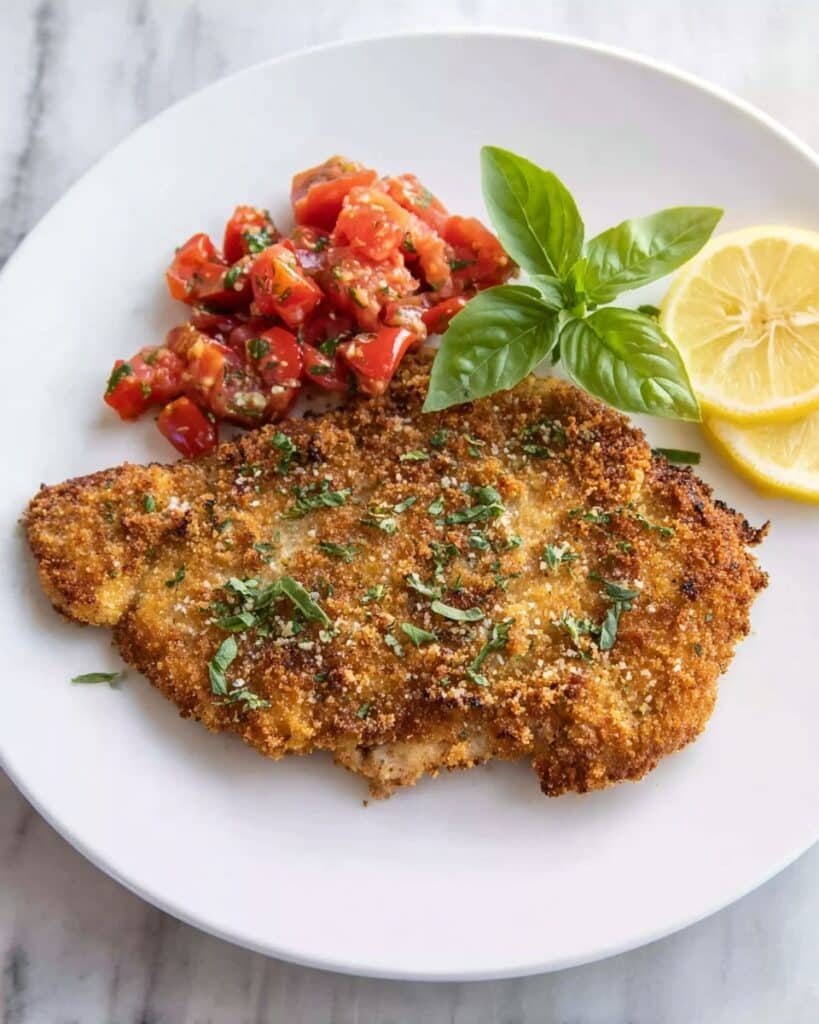 Panko Parmesan Baked Flounder Recipe