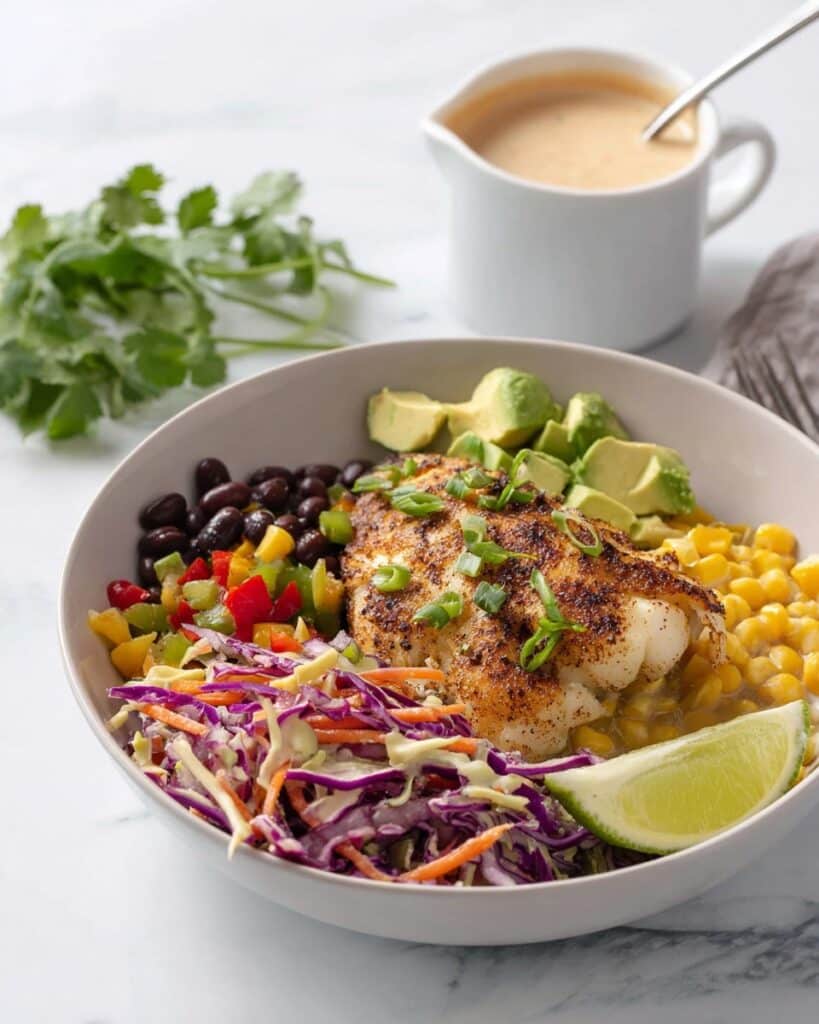 Cod Fish Taco Bowls Recipe