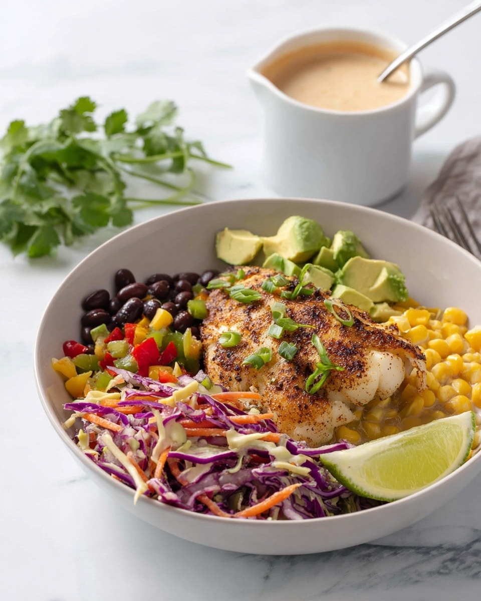 Cod Fish Taco Bowls Recipe