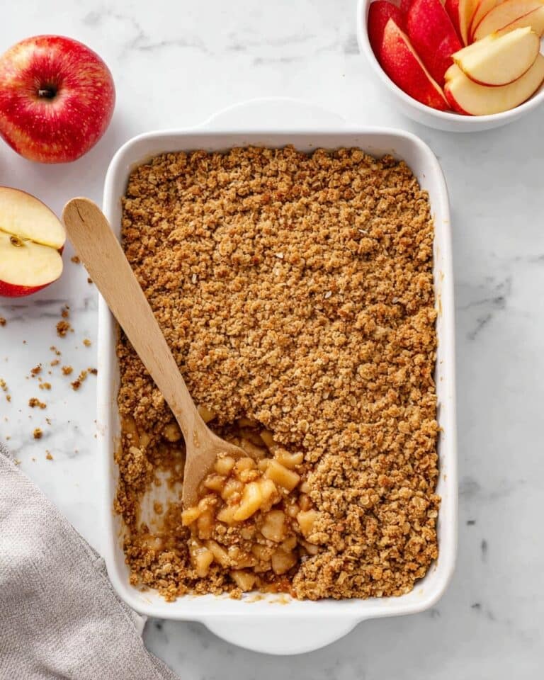 Vegan Apple Crisp with Oats Recipe