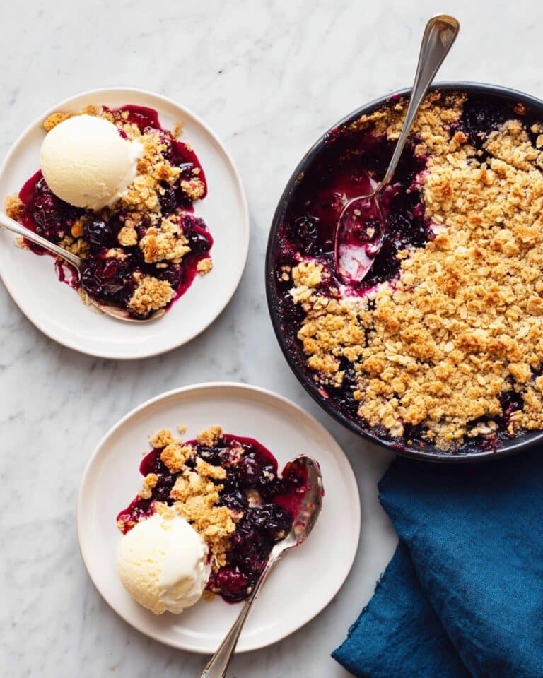 Apple and Blueberry Crumble Recipe