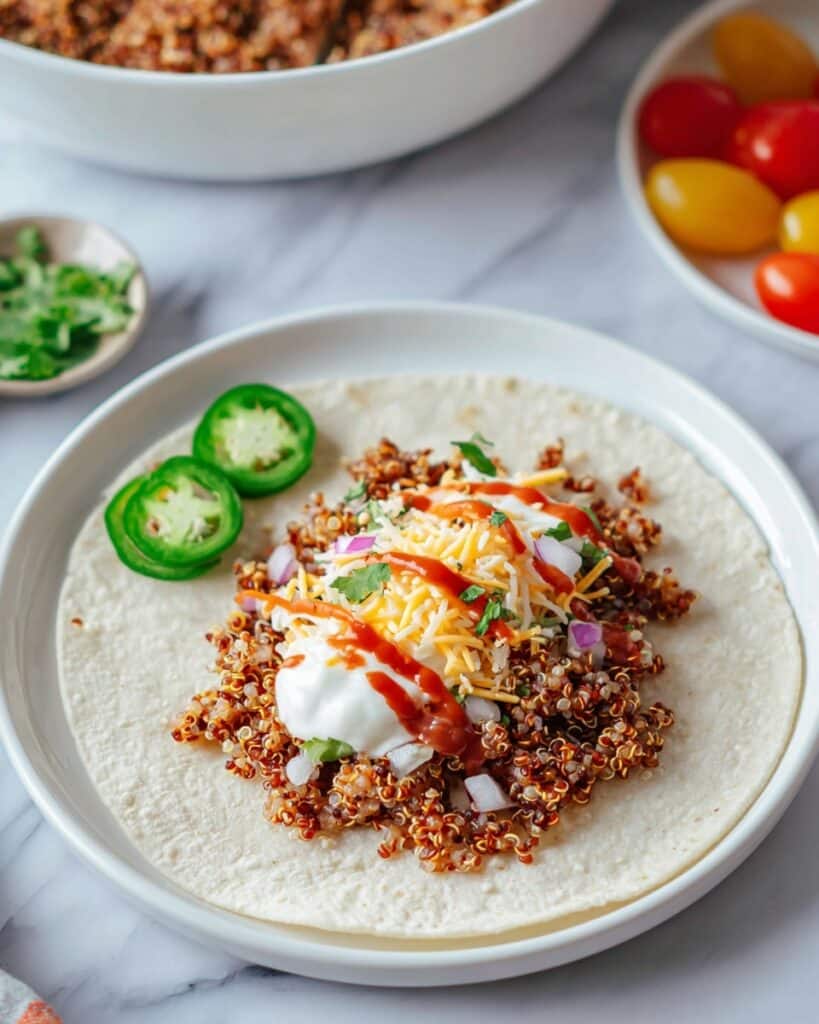 Quinoa Taco Filling Recipe