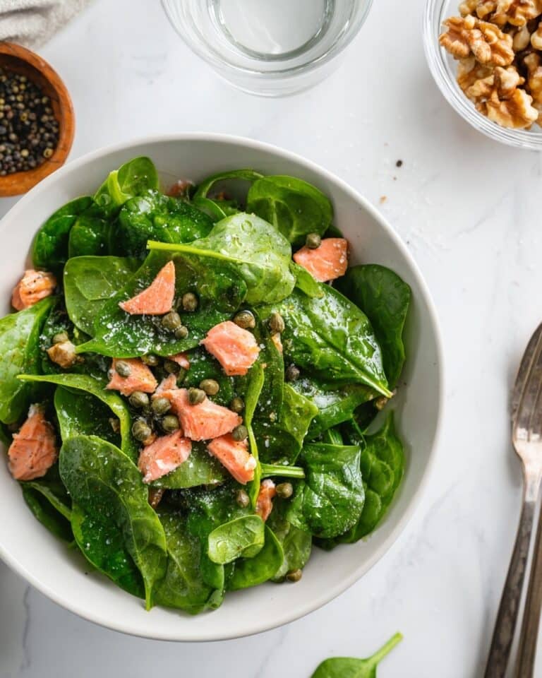 Smoked Salmon Salad with Caper Vinaigrette Recipe