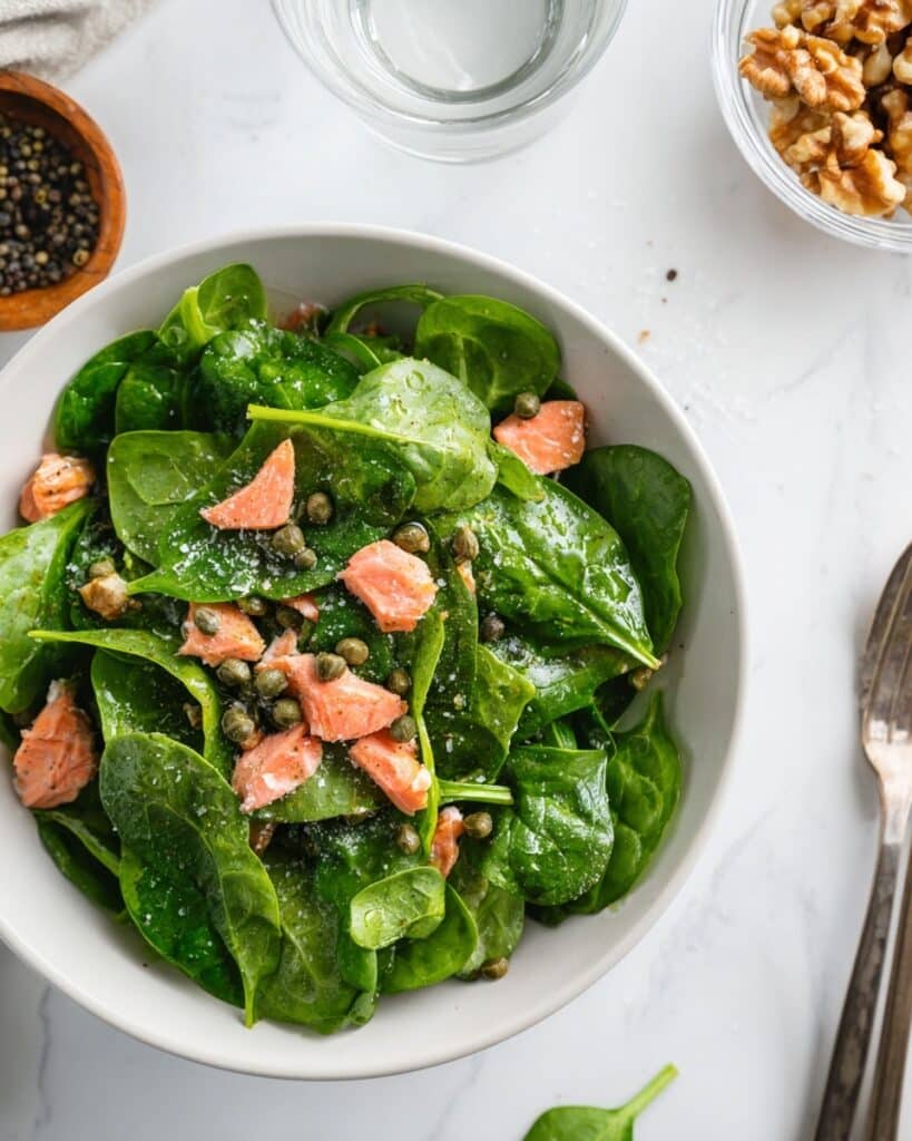 Smoked Salmon Salad with Caper Vinaigrette Recipe