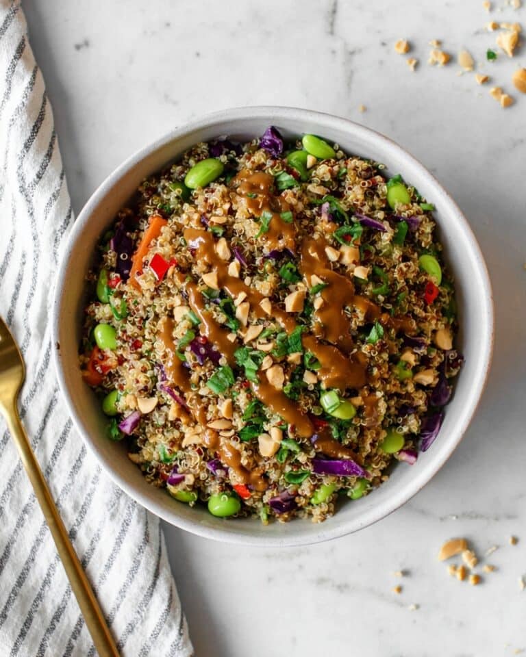 Vegan Thai Quinoa Salad Recipe