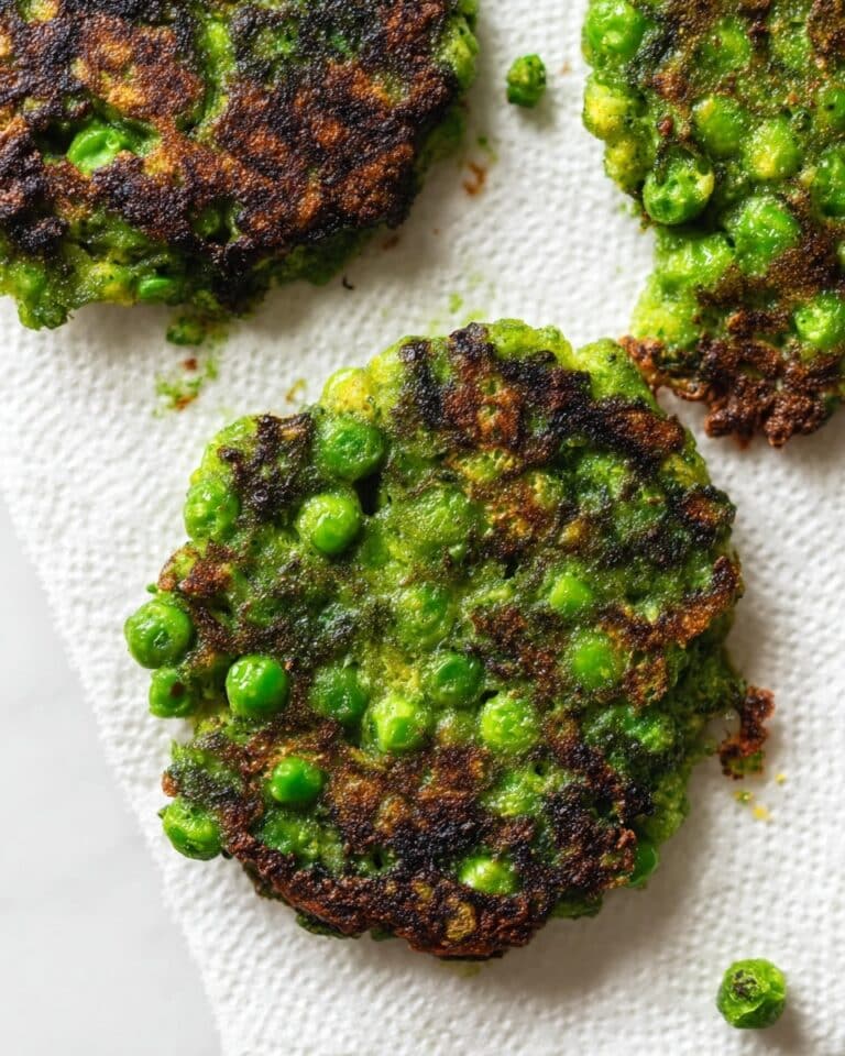 Kale and Green Pea Fritters Recipe