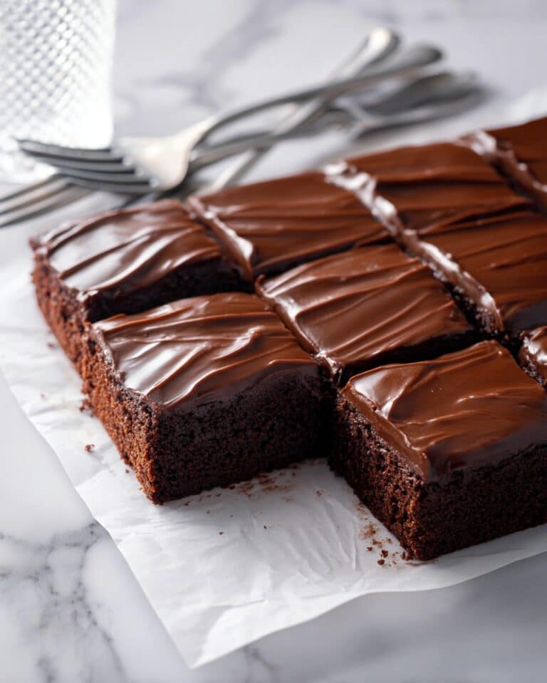 Chocolate Zucchini Cake with Creamy Chocolate Ganache Recipe