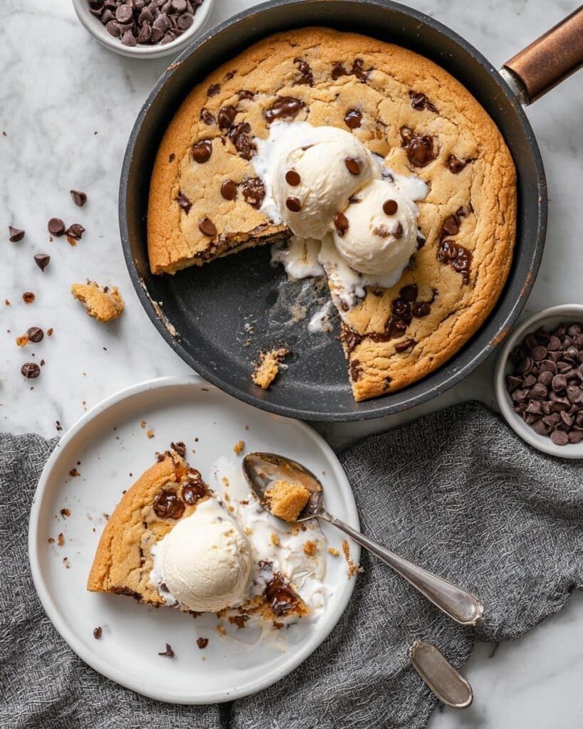 Chocolate Chip Skillet Cookie Recipe