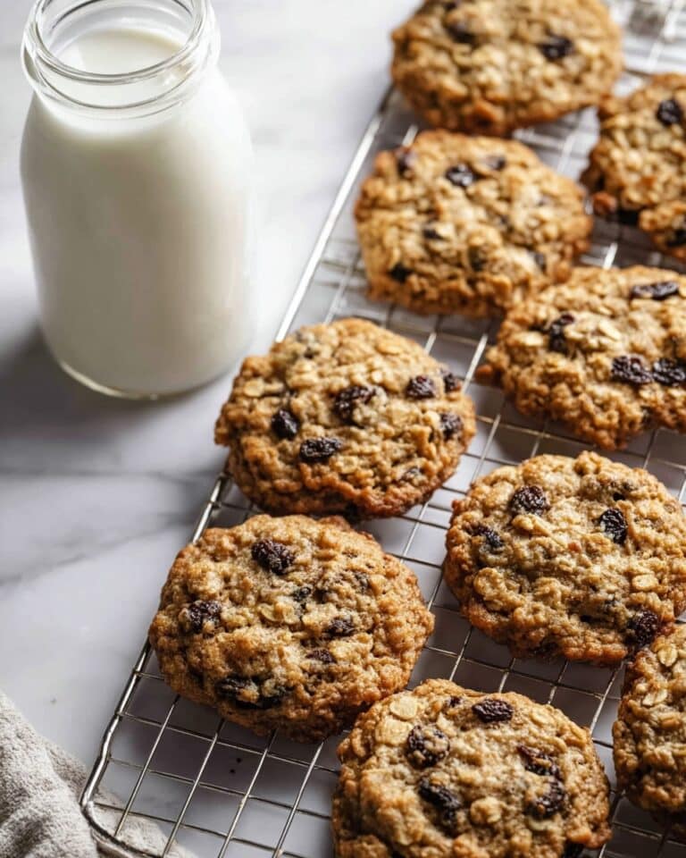 Oatmeal Cookies with Raisins Recipe