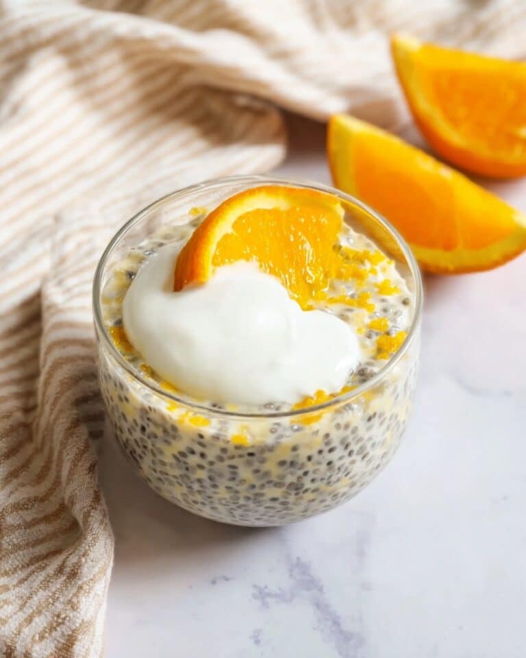 Creamsicle Orange Chia Pudding Recipe