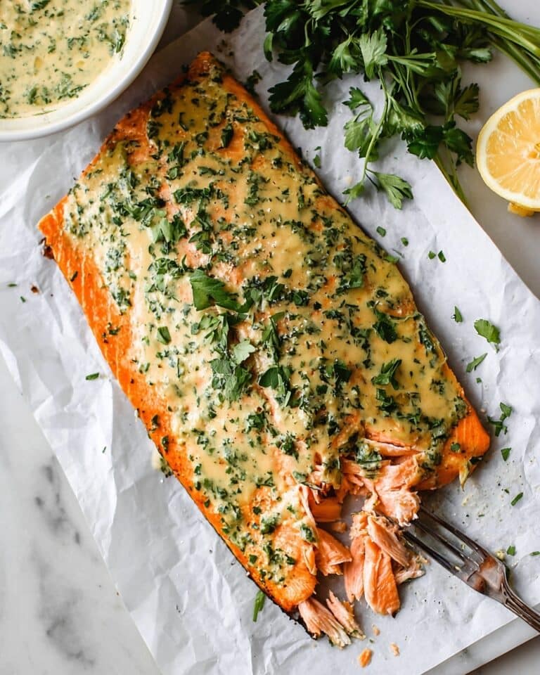Dijon Baked Salmon Recipe