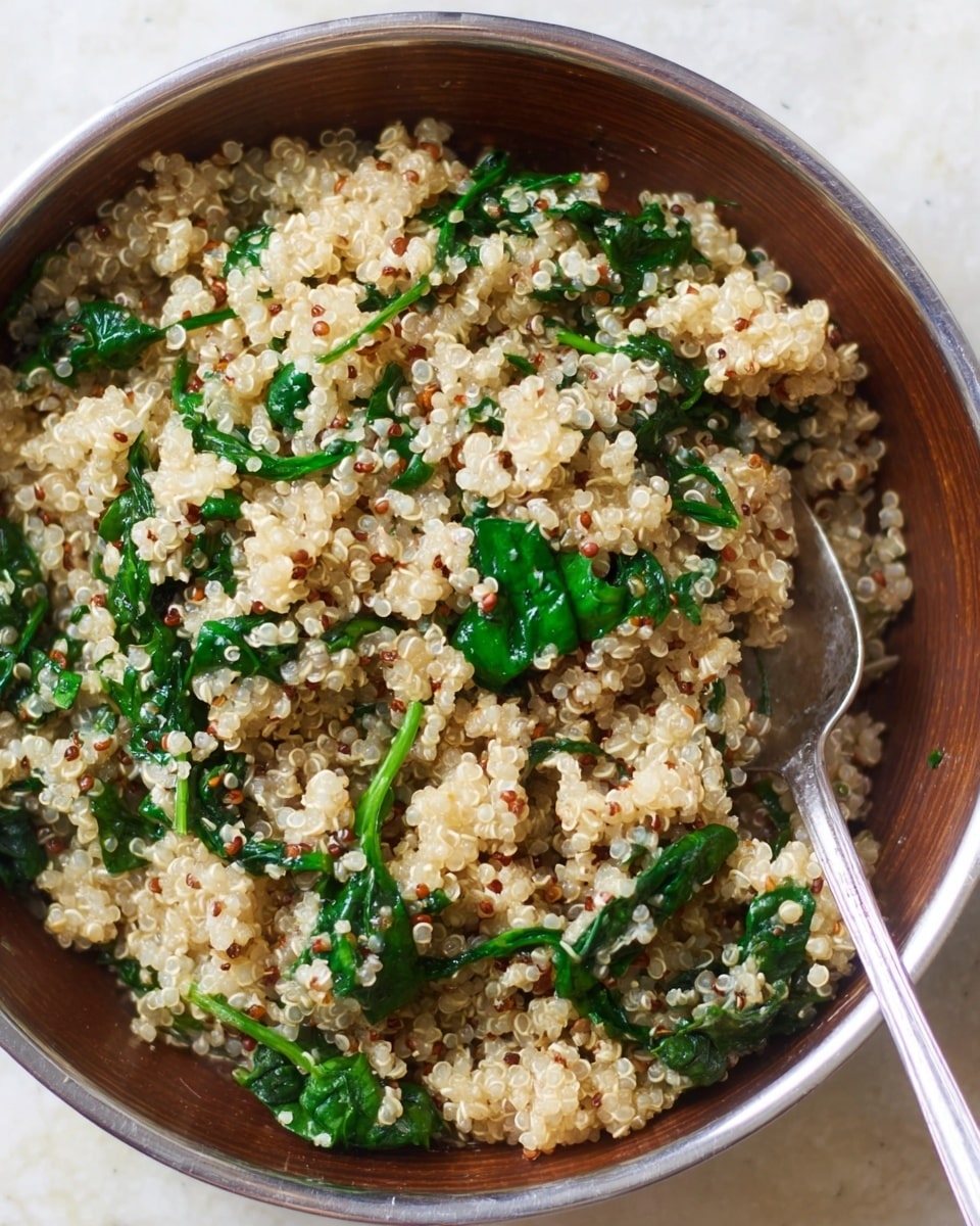 Creamy Cheesy Quinoa Bowls Recipe