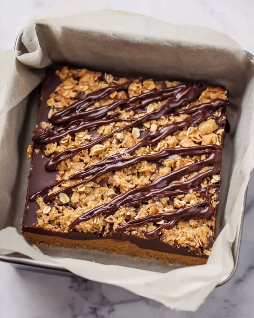 No Bake Chocolate Oat Bars Recipe