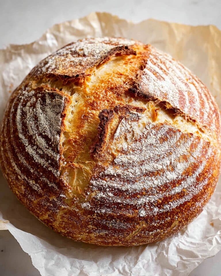 Parmesan Sourdough Artisan Bread Recipe