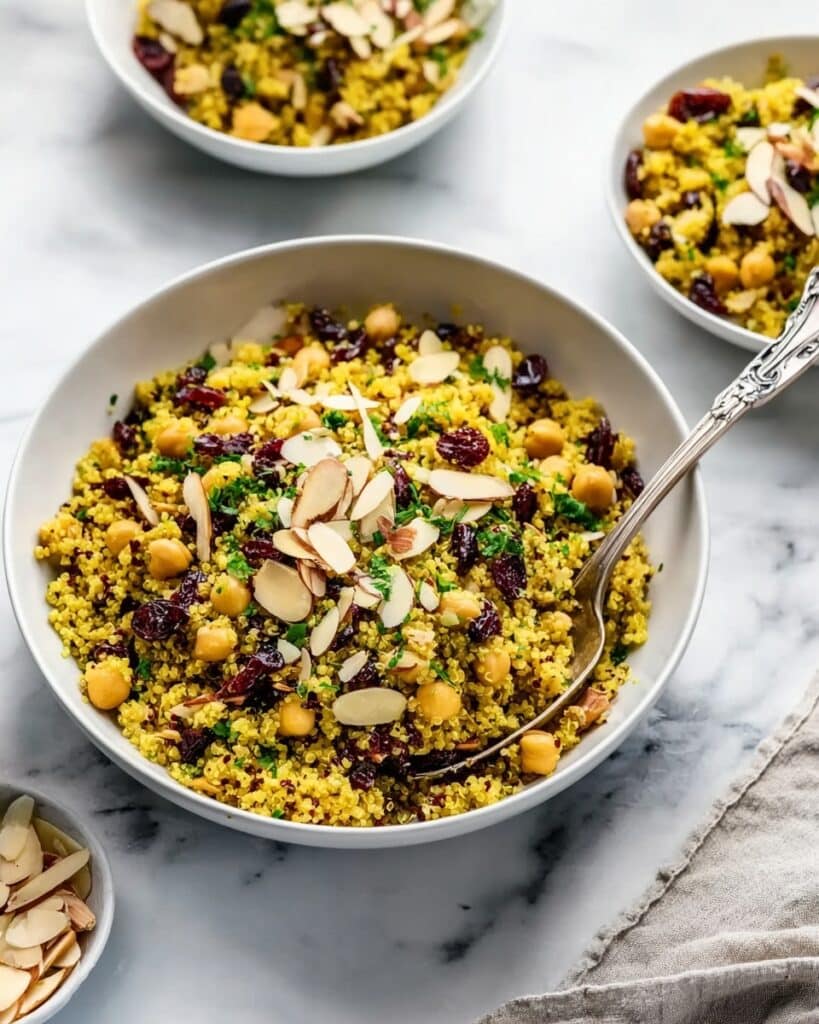 One Pot Chickpea Quinoa Salad Recipe