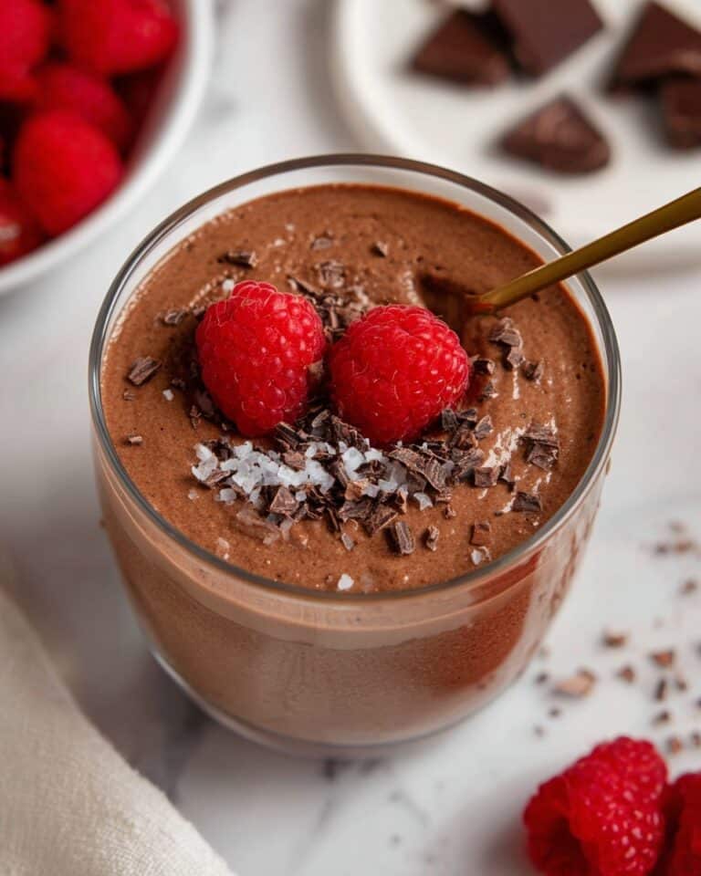 Blended Chocolate Chia Pudding Recipe