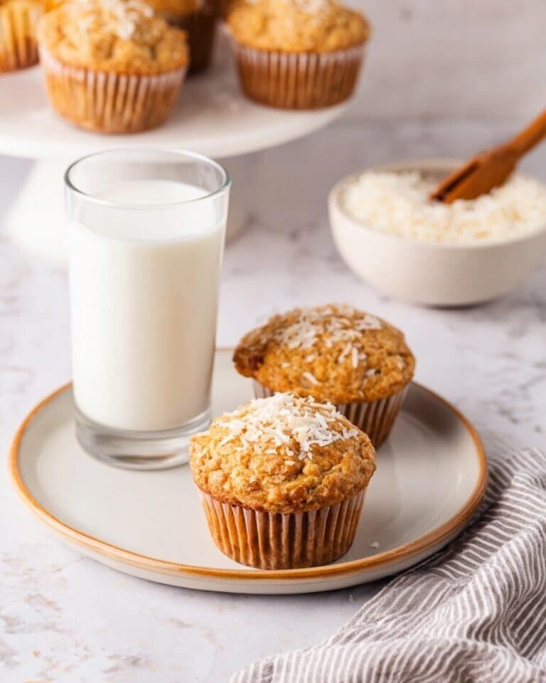 Coconut Banana Muffins Recipe