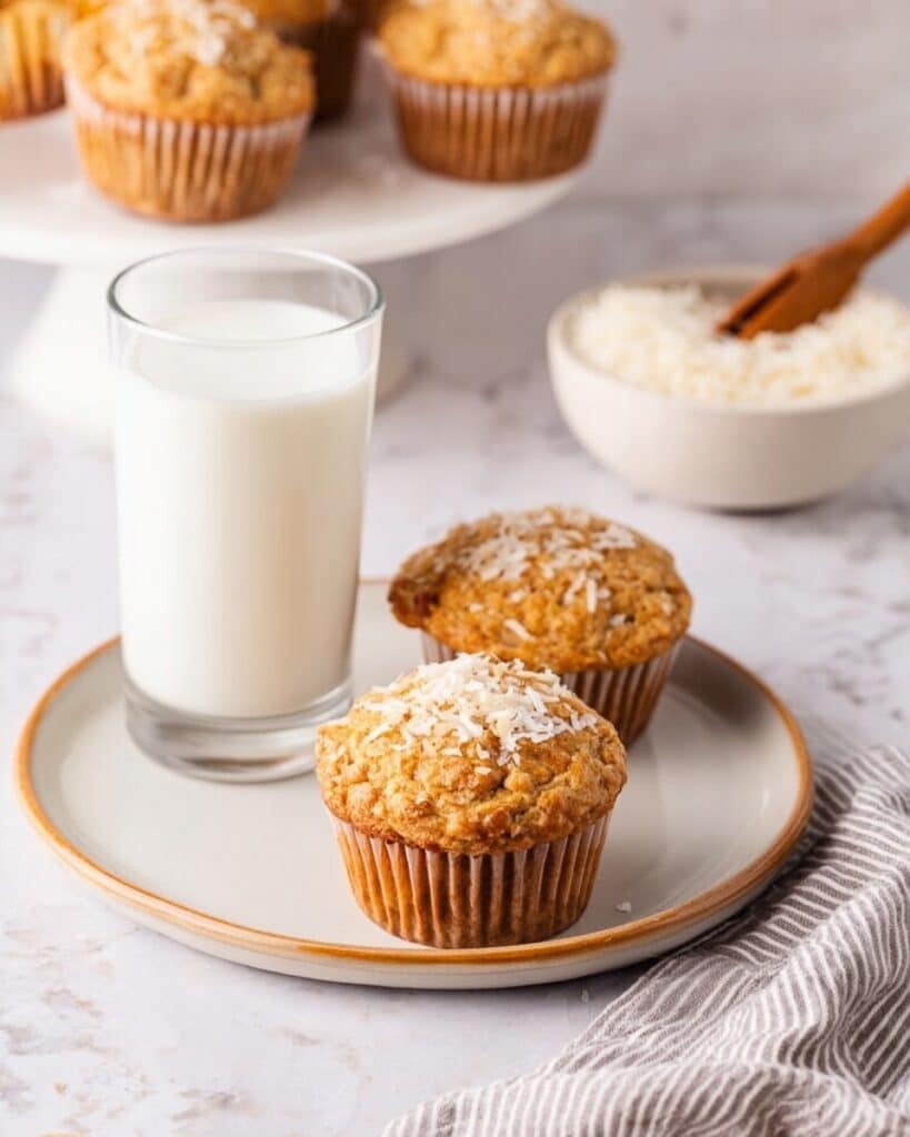 Coconut Banana Muffins Recipe