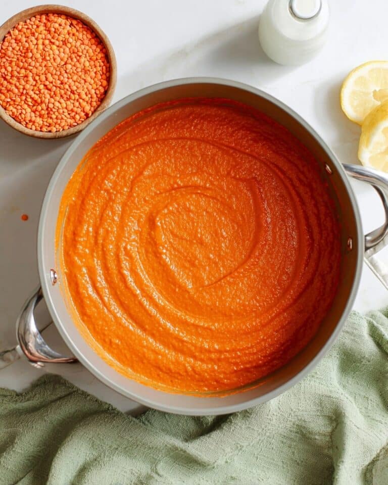 Carrot and Red Lentil Soup Recipe