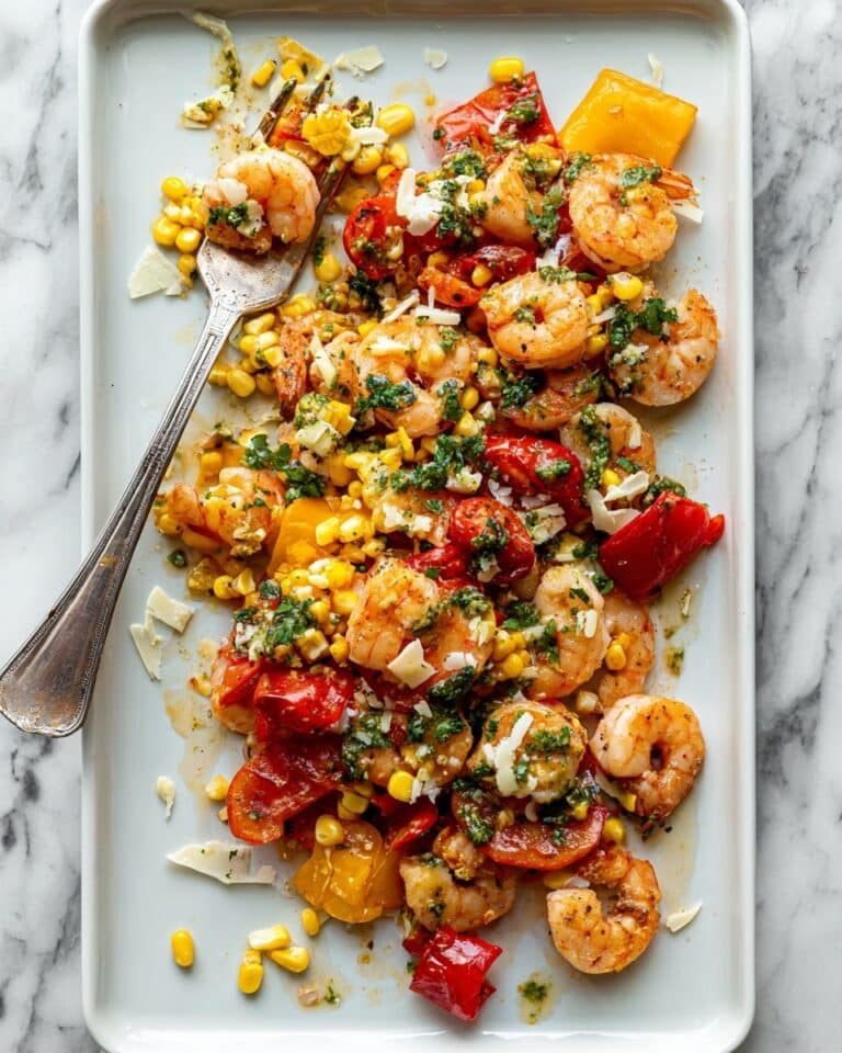 Taco-Spiced Baked Shrimp with Corn and Tomatoes Recipe