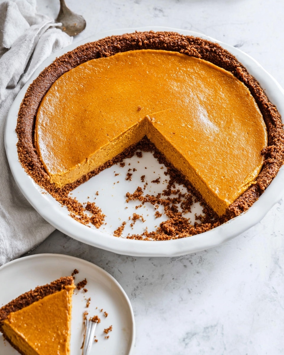 Vegan Carrot Pie with Nut & Oat Crust Recipe