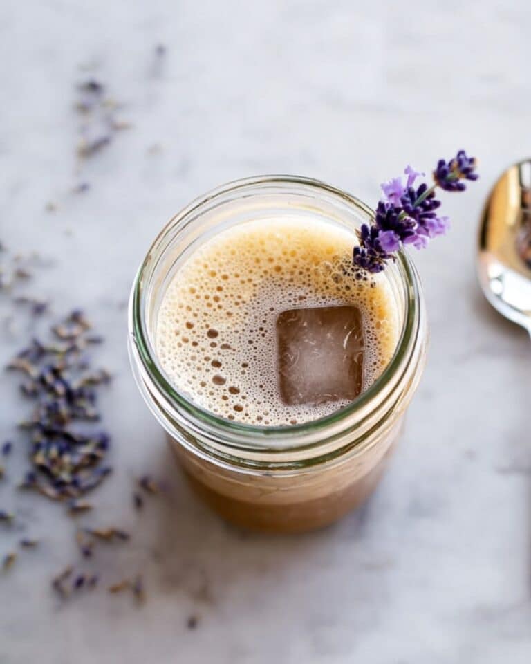 Iced Lavender London Fog Latte Recipe