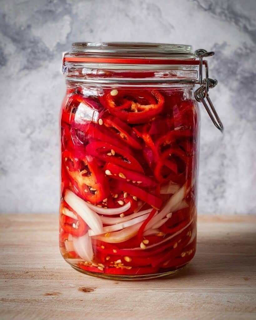 Pickled Sweet Peppers and Onions Recipe