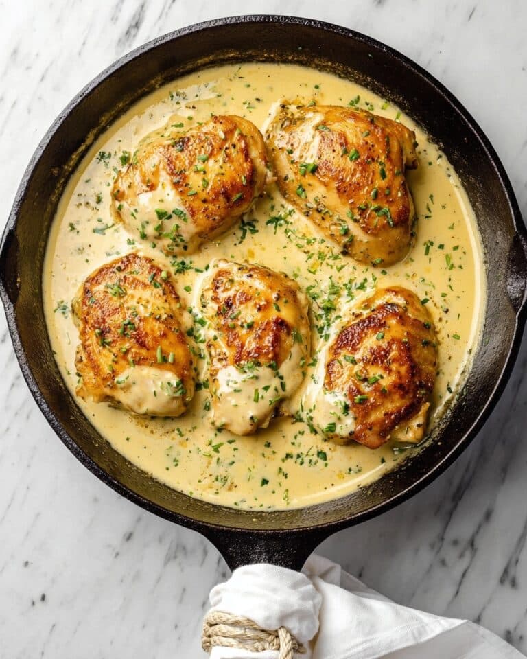 Creamy Honey Mustard Chicken Recipe