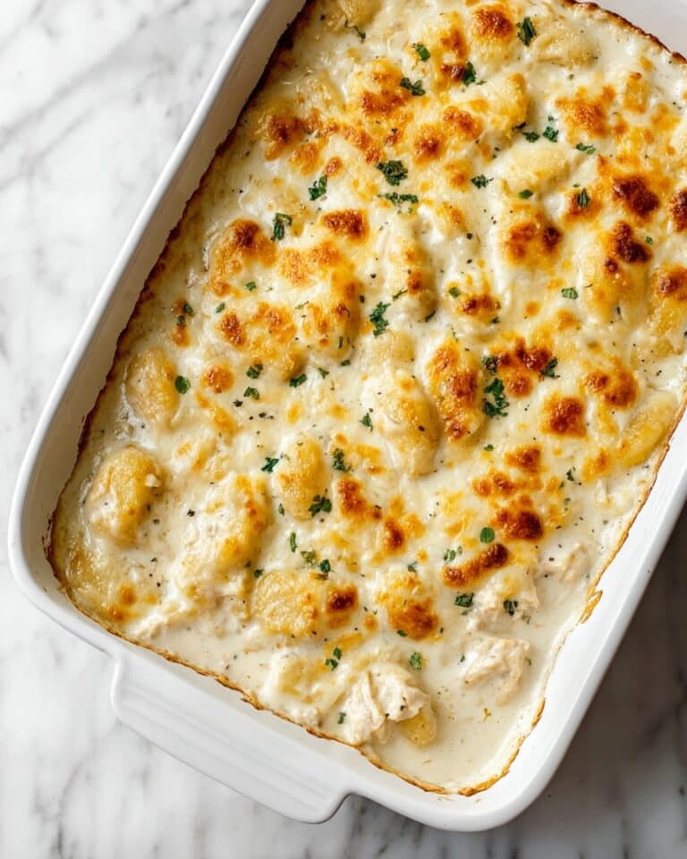 Chicken Alfredo Gnocchi Bake Recipe