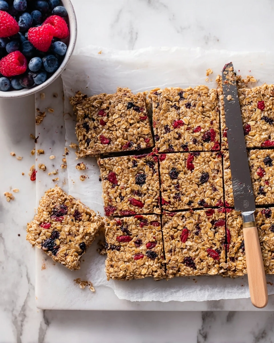 Healthy Mixed Berry Oatmeal Baby Fingers Recipe
