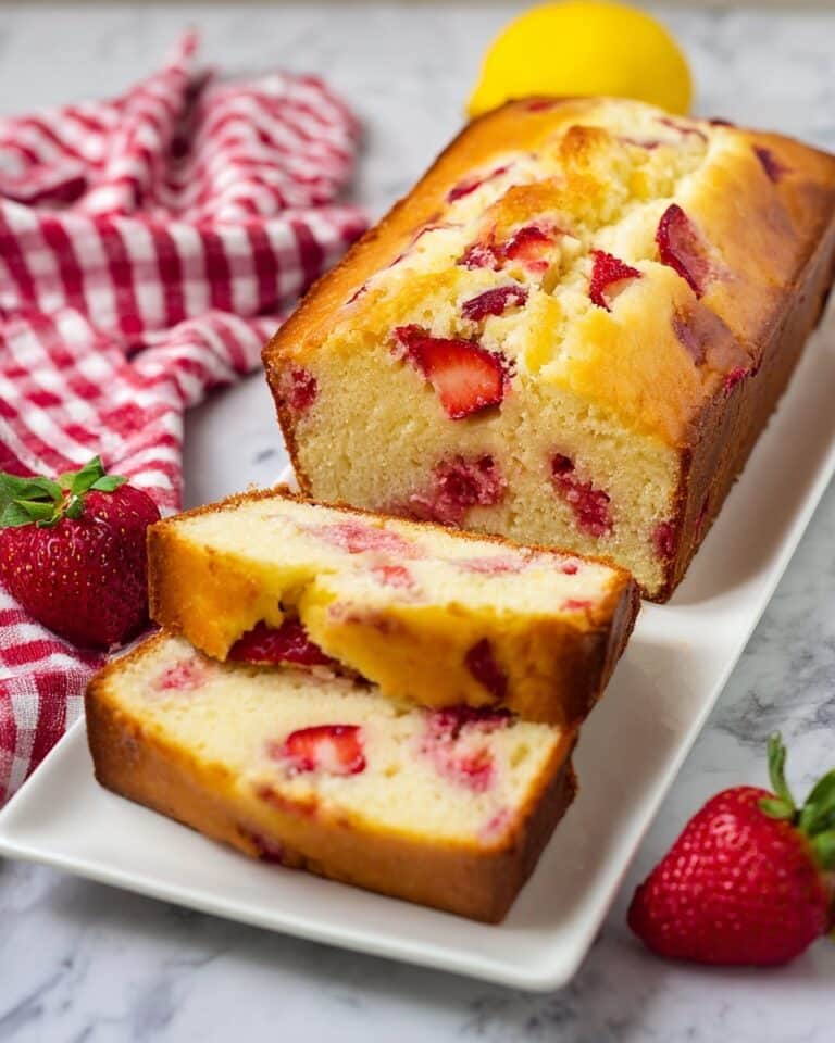 Strawberry Lemonade Quick Bread Recipe