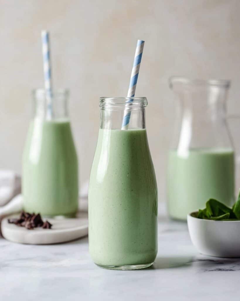 Dairy Free Mint Chocolate Smoothie Recipe