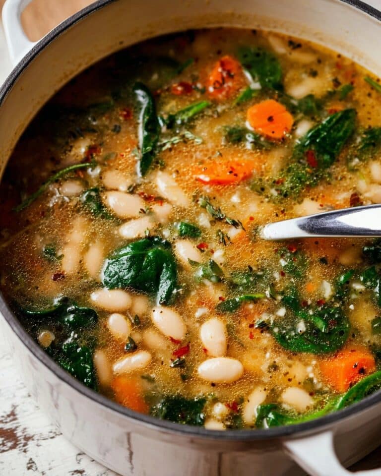 Hearty Tuscan White Bean Soup Recipe