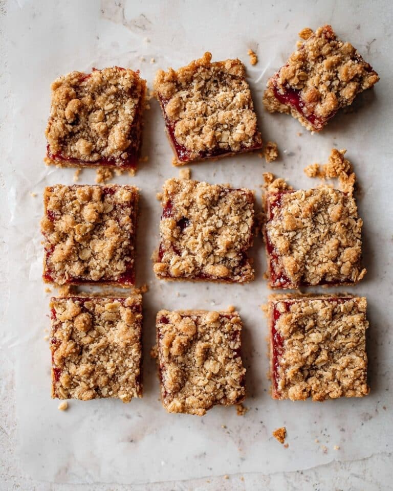 Cranberry Sauce Oat Bars Recipe