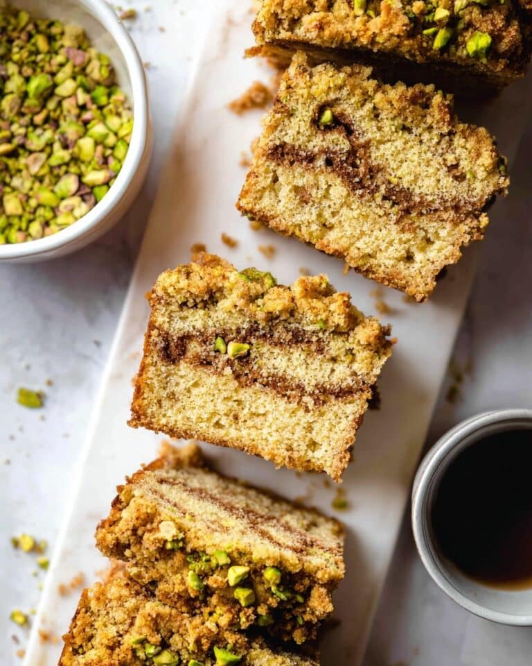 Pistachio Coffee Cake Recipe