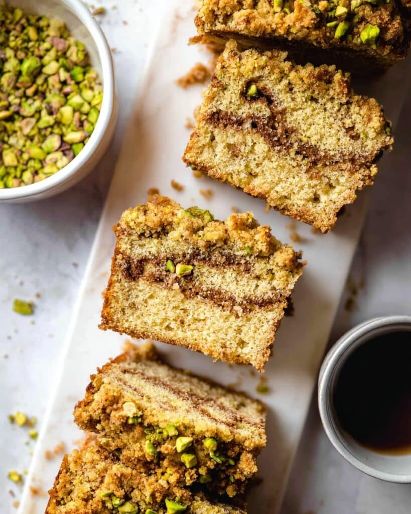 Pistachio Coffee Cake Recipe