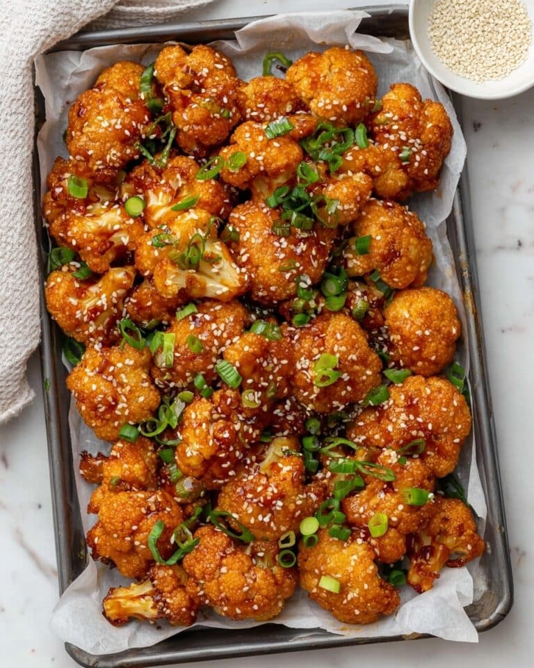 Sweet and Spicy Baked Cauliflower Bites Recipe