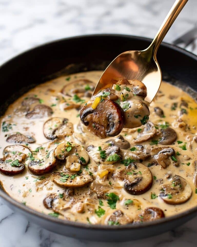 Creamy Mushroom Sauce Recipe