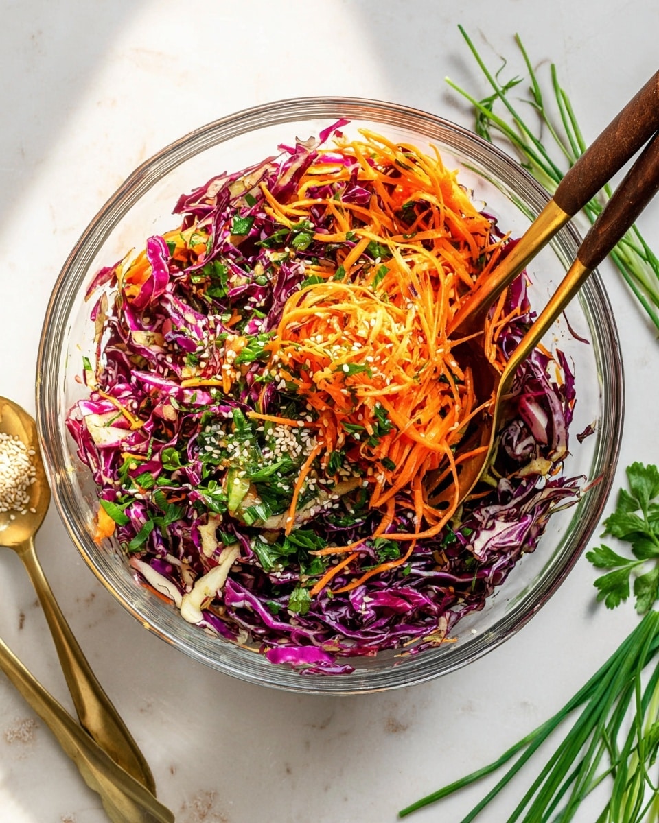 Simple Asian Coleslaw Recipe