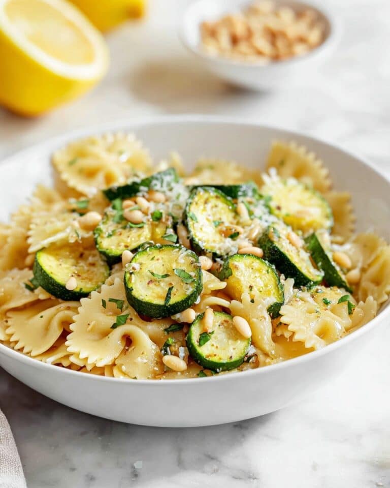 Lemon Zucchini Pasta Recipe