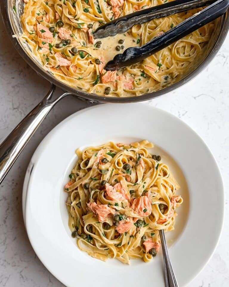 Creamy Salmon Pasta Recipe