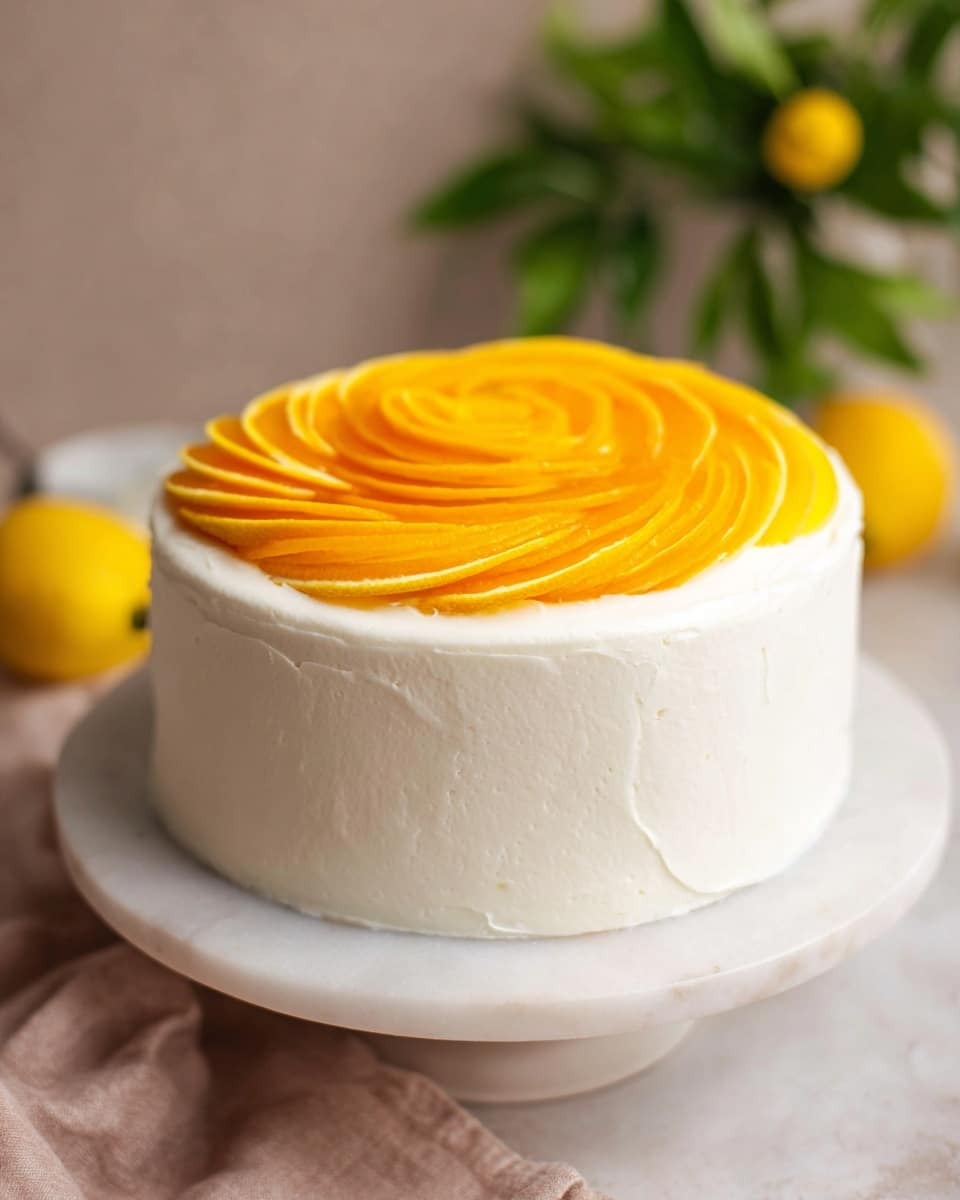 Mango Cream Chiffon Cake Recipe