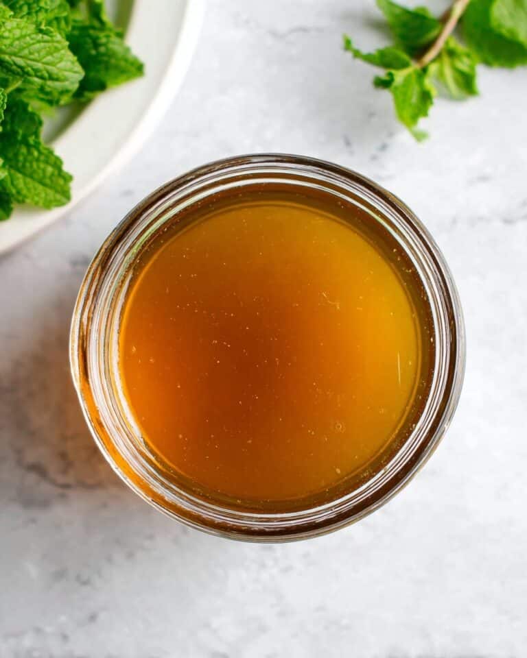 Mint Simple Syrup Recipe