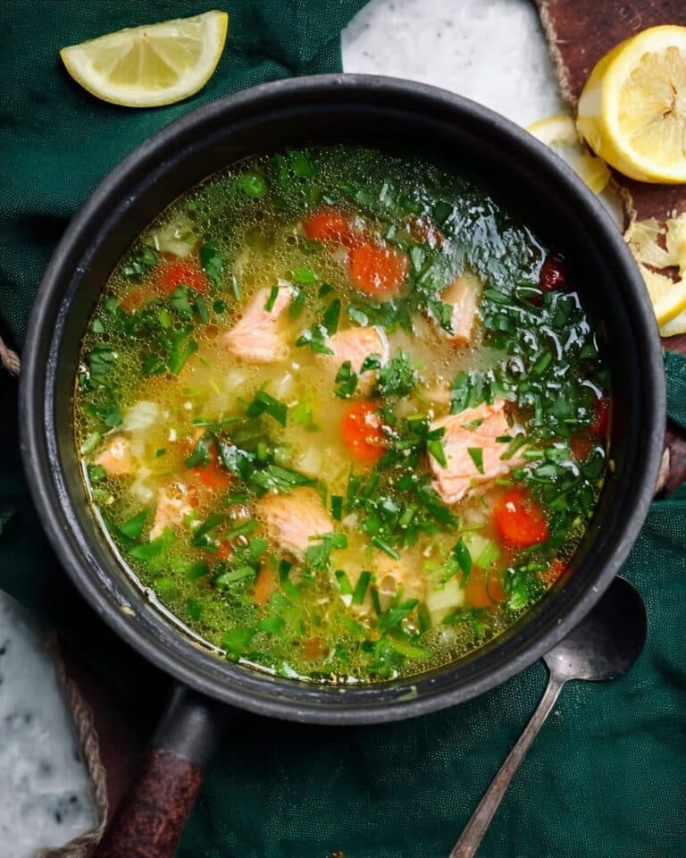 Easy Salmon Soup Recipe