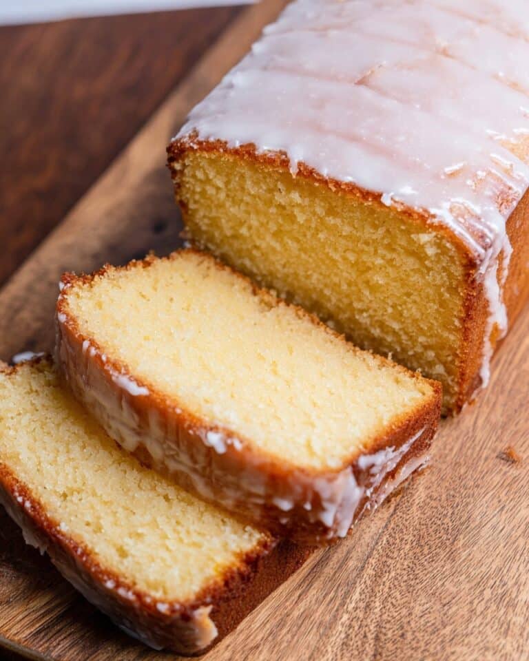 Apple Cider Pound Cake with Sweet Apple Cider Glaze Recipe