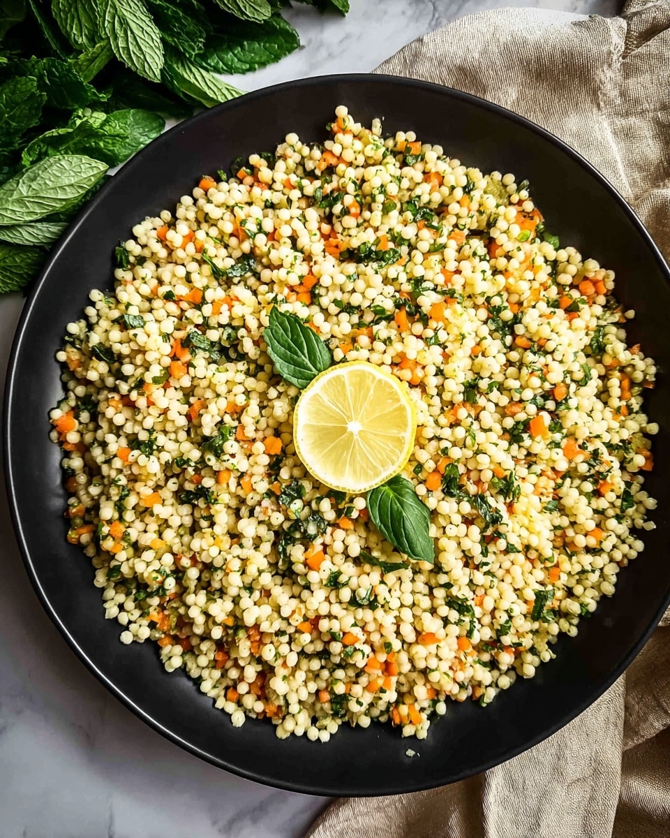 Lemon Herb Couscous Recipe