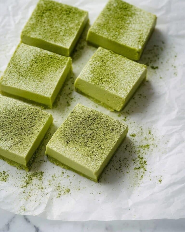 5-Ingredient Matcha Fudge Recipe