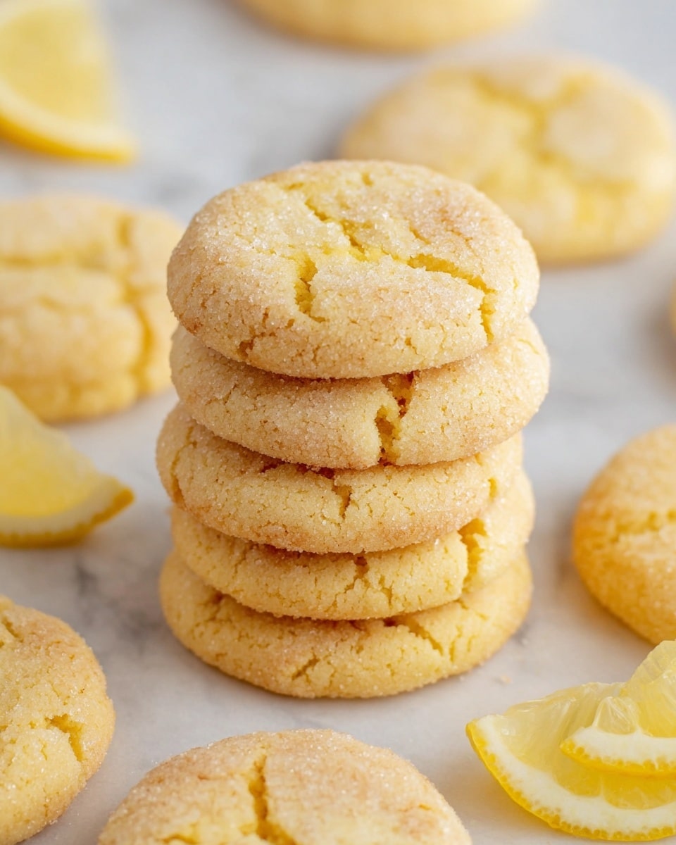 Lemon Sugar Cookies Recipe