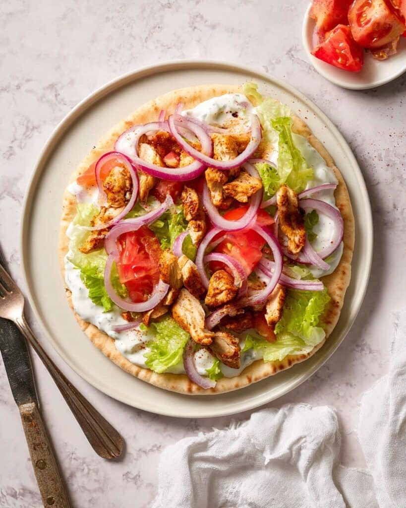 Chicken Shawarma Wrap Recipe